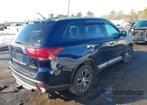 2016 Mitsubishi Outlander Se из США, поврежденный, VIN JA4AD3A38GZ039762